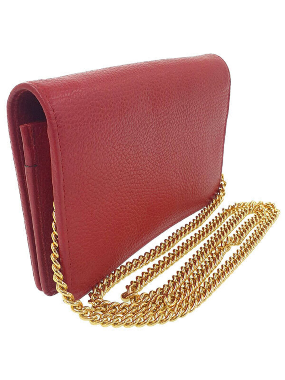 Gucci Chain Bag Marmont GG Wallet Black